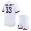 Oficiální Fotbalový Dres Paris Saint-Germain Zaire Emery 33 Hostující 2024-25 pro Děti